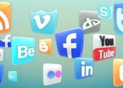 Social network icons